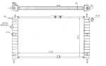 Радиатор двигателя Daewoo (дэу) Nexia