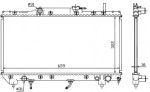 Радиатор двигателя Toyota (тойота) Carina E (T19)
