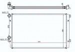 Радиатор двигателя Volkswagen (фольксваген) Passat B6