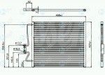 Радиатор кондиционера BMW (бмв) 7 (E38)