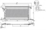 Радиатор кондиционера Citroen (ситроен) Xsara
