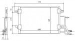 Радиатор кондиционера Audi (ауди) A6 (4B,C5)